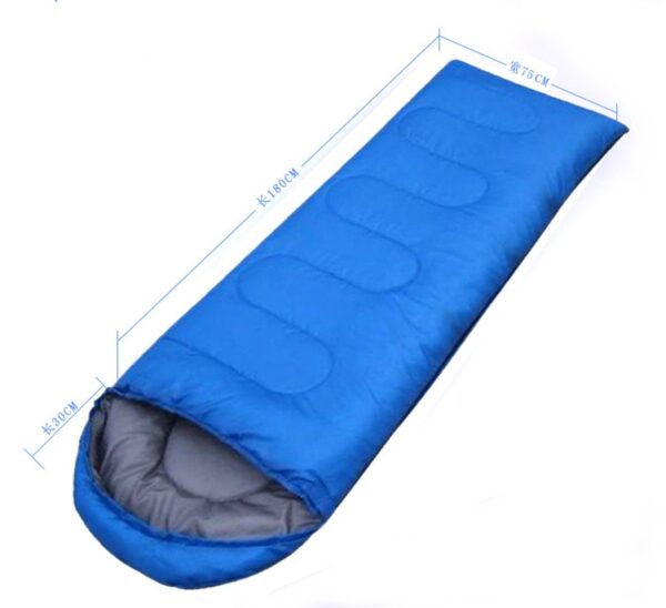 Outdoor Camping Sleeping Bag Portable Light Waterproof Travel Hiking Sleeping Bag With Cap - Image 8